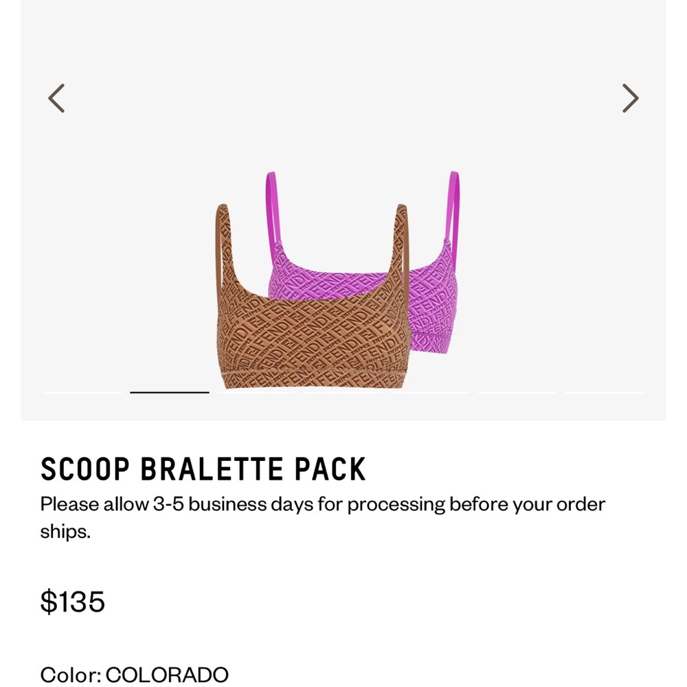 Scoop bralette pack